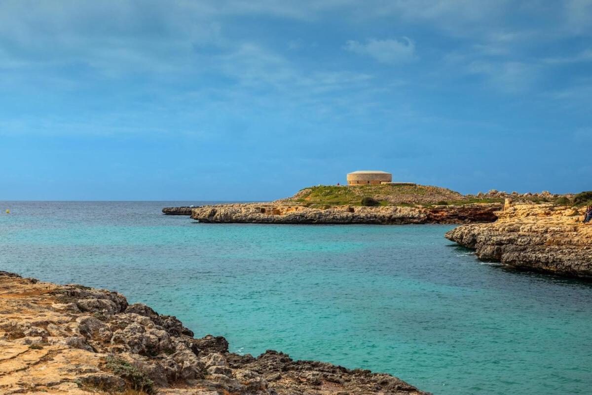 Villa Francisca Sa Caleta Bagian luar foto